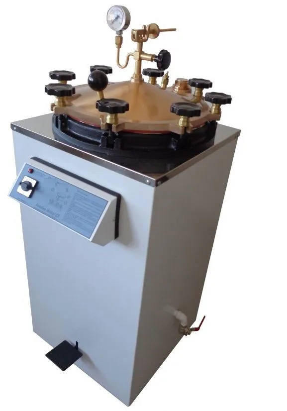 Autoclave hospitalar vertical