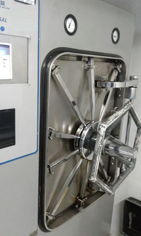 Conserto de autoclave