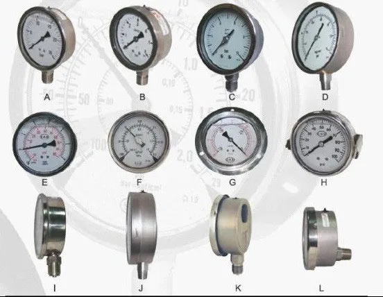 Manômetro para autoclave