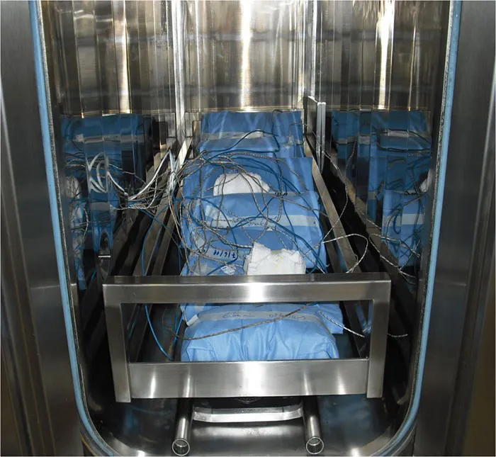 Qualificação térmica de autoclave